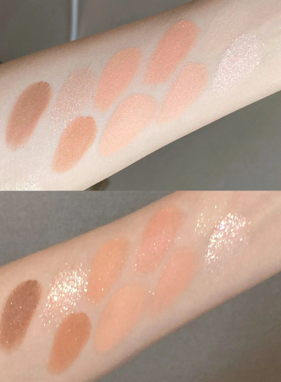 9 Cores Paleta De Sombras De Longa Duração, Nudes Corados Fosco Sombra Para Os Olhos Bandeja Sombra Para Os Olhos